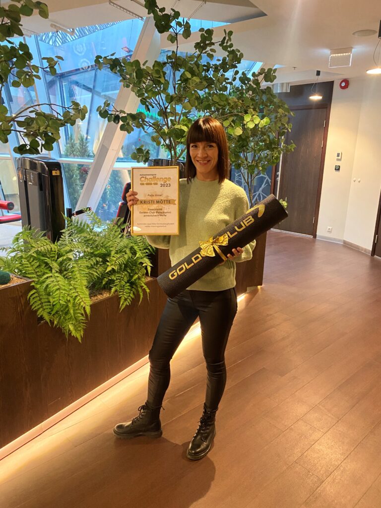 Mida rühmatreeningute challenge Kristile andis